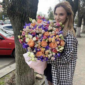 Великий мікс букет Приємний в Івано-Франківську фото