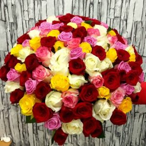 101 троянда букет розів в ІФ фото