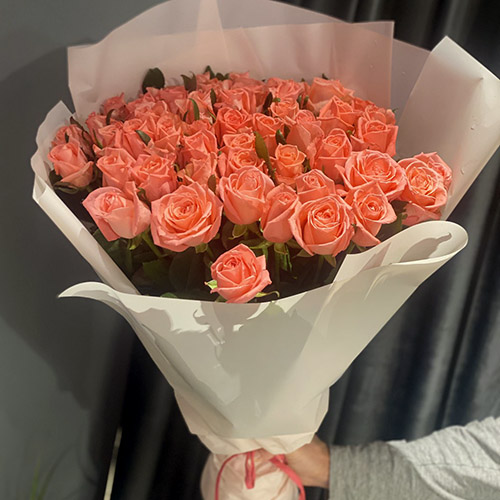 Фото товара 51 троянда "Вау" в Івано-Франківську
