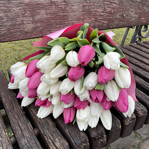 букет тюльпанів