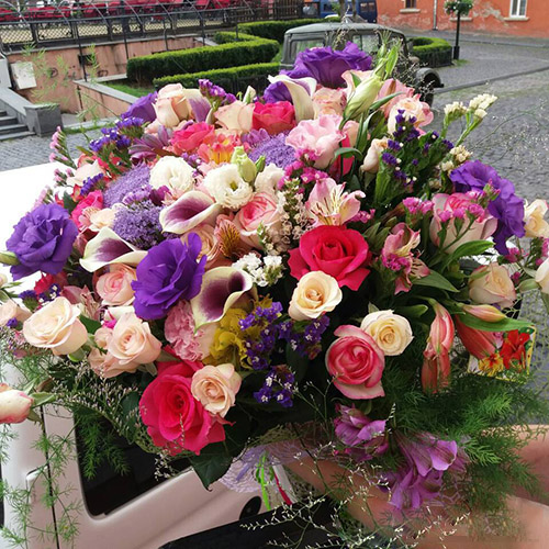 великий мікс букет фото