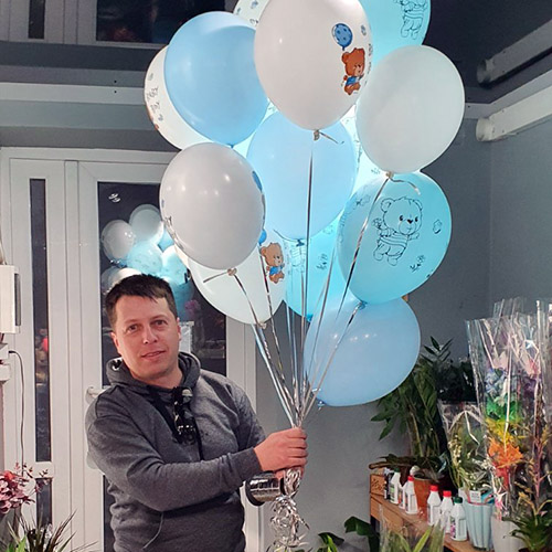 15 воздушных шариков в Ивано-Фраковске фото