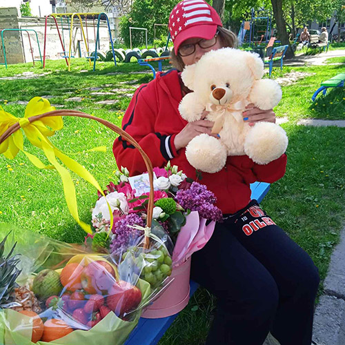 живе фото товару "Мишка (35 см)"